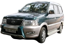 thue xe tu lai toyota zace da nang gia re